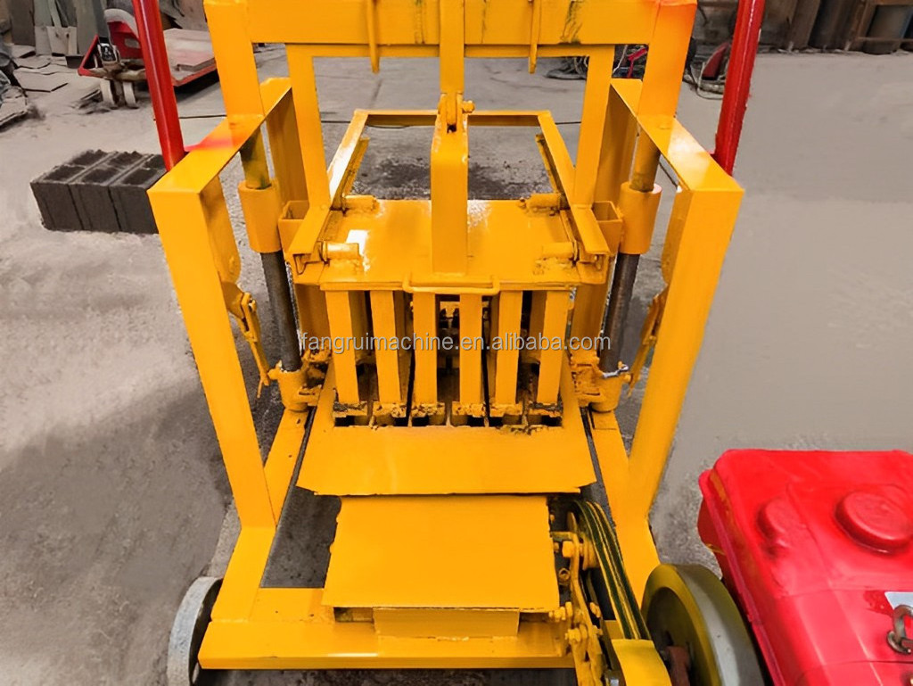 High Efficiency Small Manual Vibrating Compaction Clay Block Brick ...