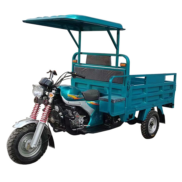 Zongshen Engine Cargo Motor Tricycles Tuk Tuk Gasoline Tricycle With Customization