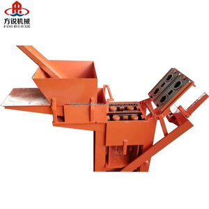 African block making machine semi-automatic hollow concrete cement brick making machinery prices