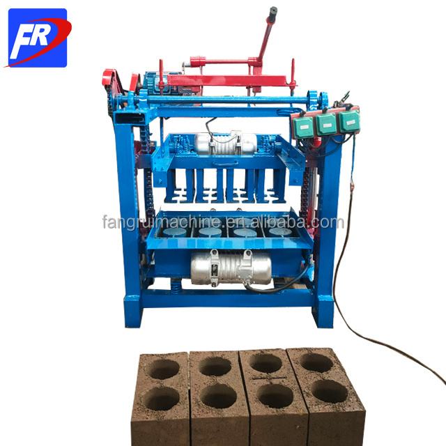 Electric Semi Automatic Sand Concrete Block Moulding Machine Paving Block Making Machine