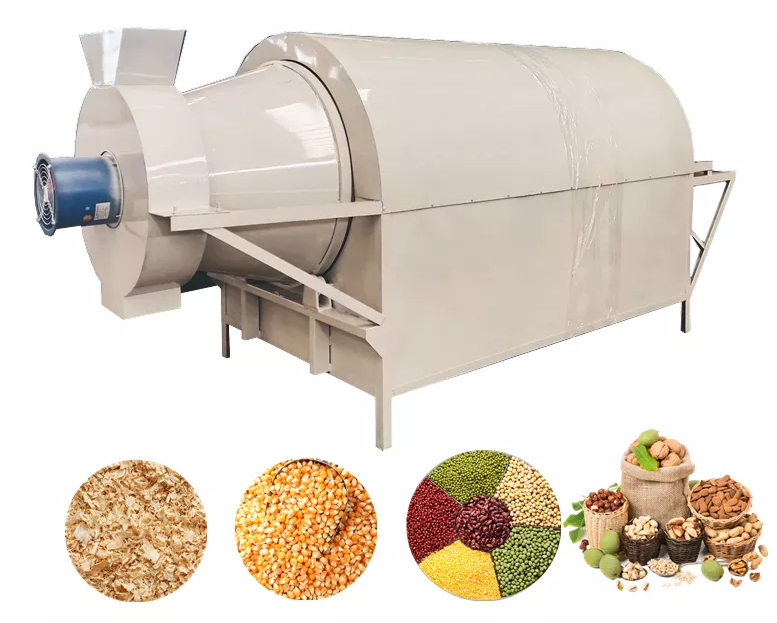 Agricultural drum grain dryer Corn, wheat, rice, millet, soybean residue food dryer