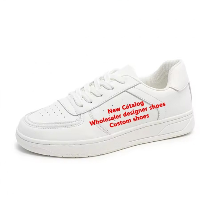 2024 New High Quality Custom Leisure white Shoes  Wholesale Leisure Sports off Brand Custom Sneakers With Logo Men's shoes