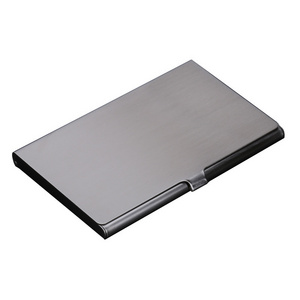 Business Card Holder Man Women Stainless Steel Metal Name Card Case