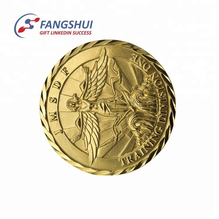 Manufacture metal crafts custom gold plated souvenir gift tungsten coins