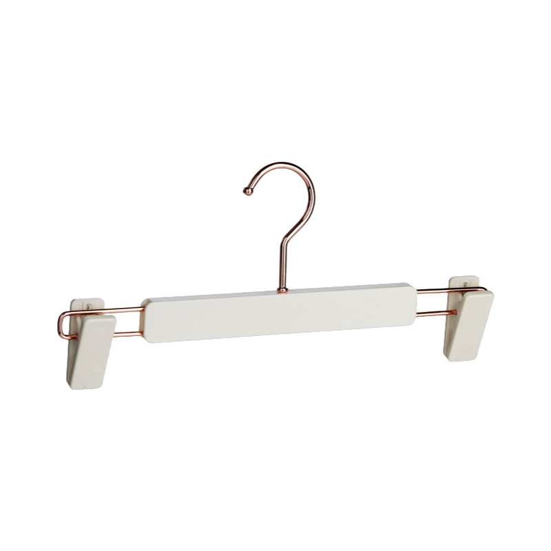 High quality coat hanger Non-slip space-saving suit hanger Shiny color rotating with clip hanger