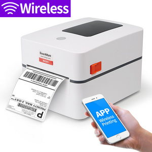 M4201 4x6 Thermal Shipping Label Printer, barcode Printer  for shipping labels, wireless thermal  label printer for shipping pa