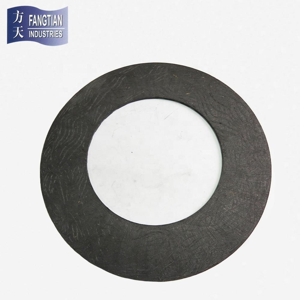 Auto parts disc clutch facing glass fiber  black color clutch facing