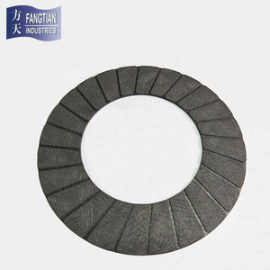 Auto parts disc clutch facing glass fiber  black color clutch facing