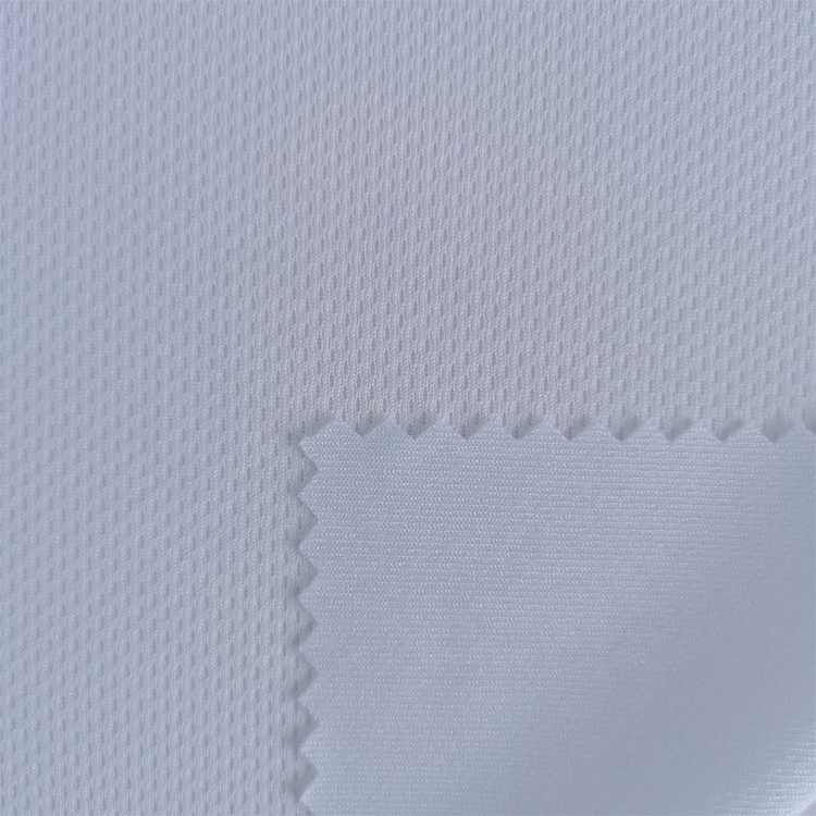 wholesale 100 polyester sport fabric knit breathable bird eye mesh fabric for sublimation soccer jersey