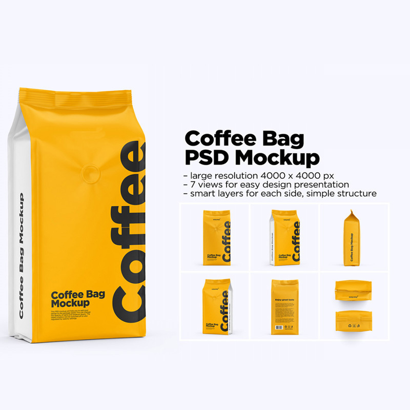 Custom Design Matte Red Logo Aluminum Foil 125g 250g 500g 1kg 12 oz One Way Valve Flat Bottom food Coffee Bag With Valve