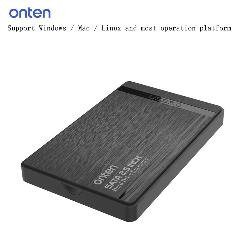 Wholesale Onten 2.5-Inch SATA to USB 3.0 SSD Adapter for SSD 1TB 2TB Hard Disk Drive Box External HDD Case Enclosure OTN-UHD1