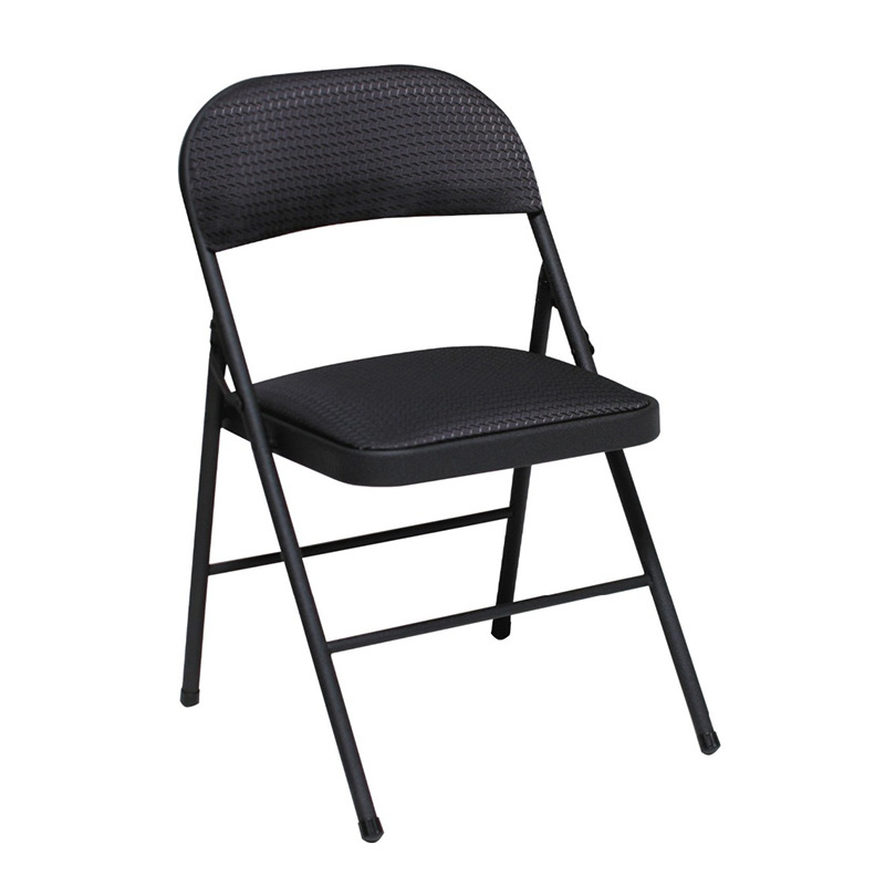 Cosco Fabric 4-Pack Folding Chair, Black