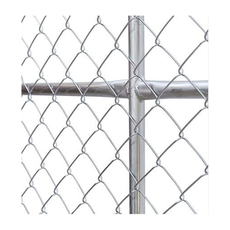 Chain Link Fence Manufacturing Stadium Galvanized Chain Link Fence China PVC Coated Soccer Fence