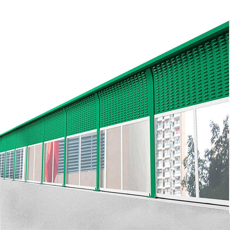 2m high soundproof fence noise barrier highway panel fences