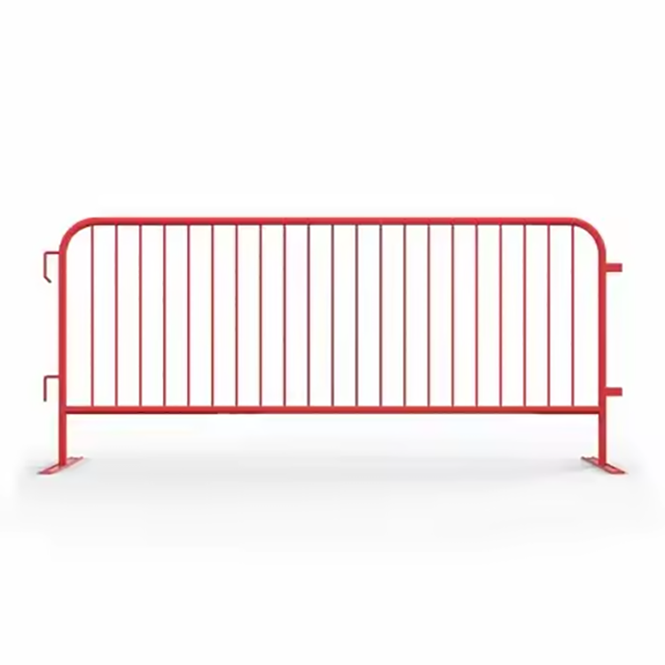 Construction Temporary Crowd Control Barricades Barrier Panels For Fences