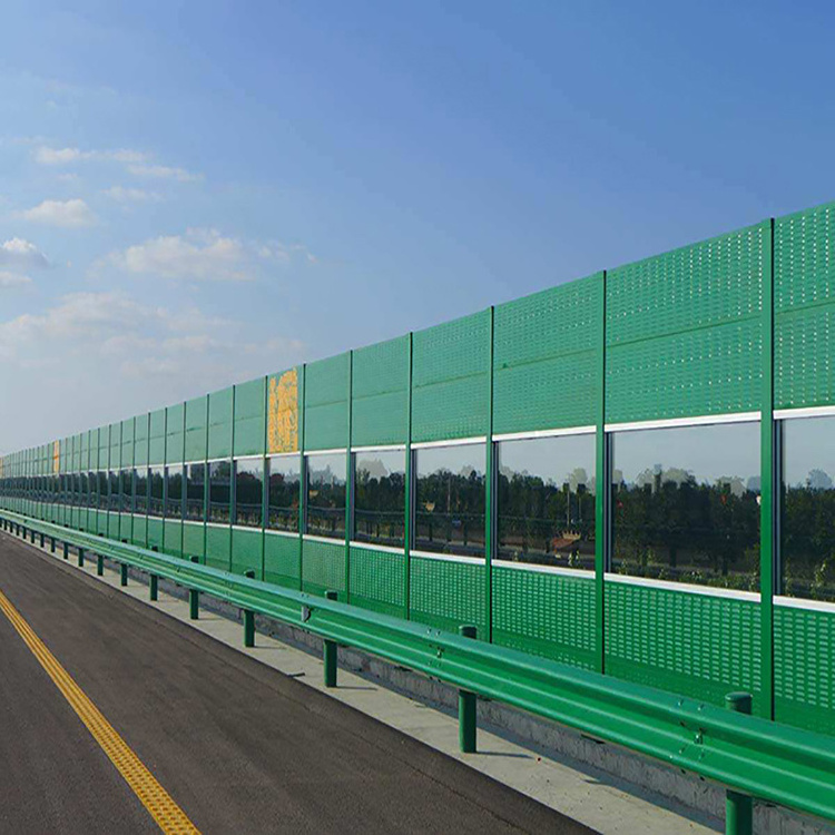 Aluminum noise barrier panel prices acoustic insulation wall barrier acrylic highway sound barrier