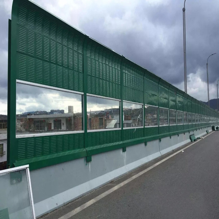 Aluminum noise barrier panel prices acoustic insulation wall barrier acrylic highway sound barrier