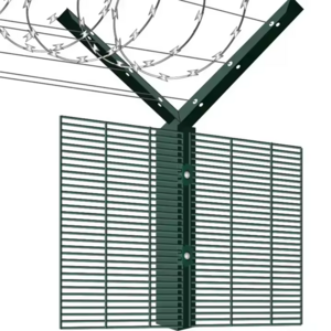 Structurally Sturdy Y-Shaped Fence Safety Net, Airport Dock Prison Fence Net