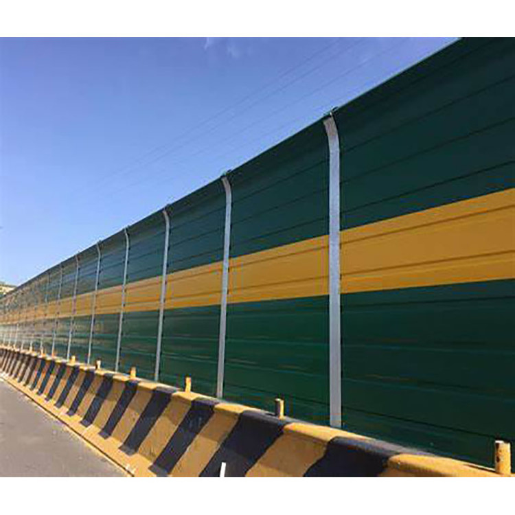 High quality highway metal louver hole noise barrier panels wall sound barriers fence