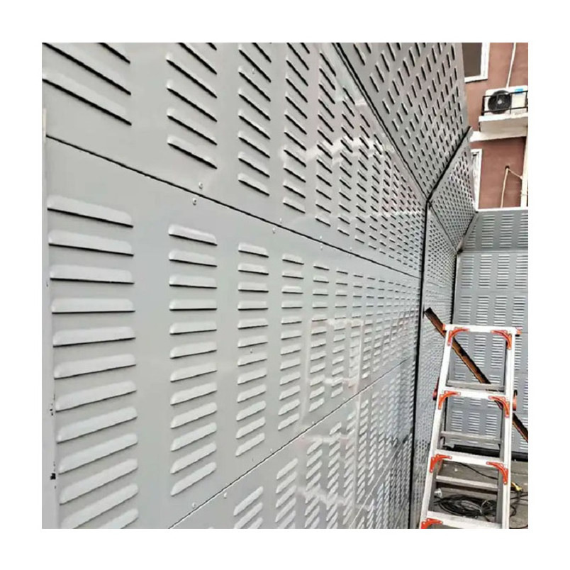 Acoustical Noise Barrier Panels Residential Noise Barrier Fencing Sound Barrier