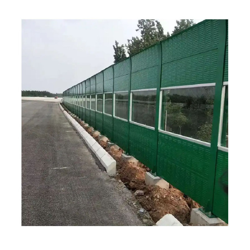 Acoustical Noise Barrier Panels Residential Noise Barrier Fencing Sound Barrier