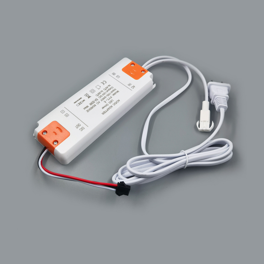 60W AC100-240V 12V LED drive transformer lighting switch power supply is used to connect the defogging film touch dimmer switch