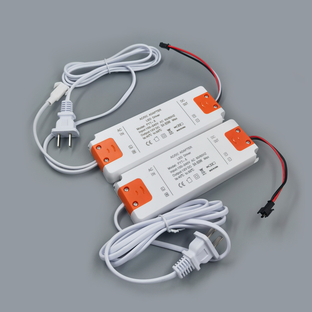 60W AC100-240V 12V LED drive transformer lighting switch power supply is used to connect the defogging film touch dimmer switch