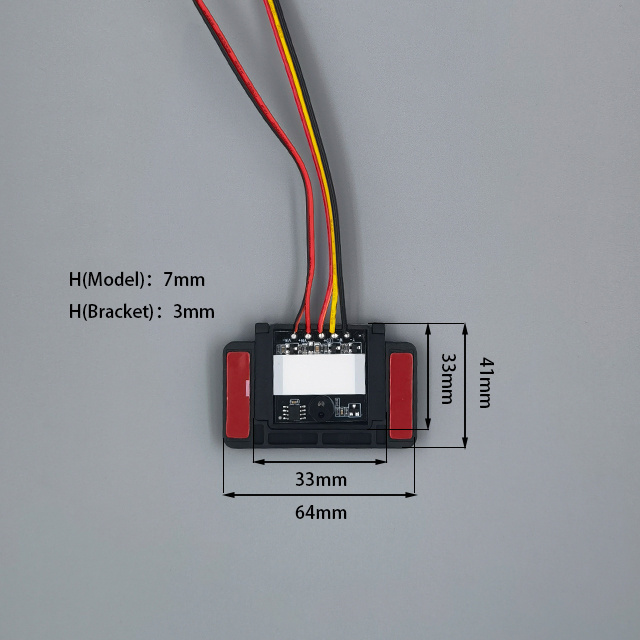 New Slim Hand Sweeper DC12V Dresser Bathroom Mirror with Three Colors Dimmer Switch Capacitive Sensor Switch