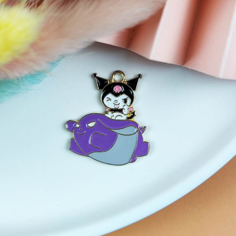 Umbrella Cat Enamel Charm Umbrella Cat Enamel Charm