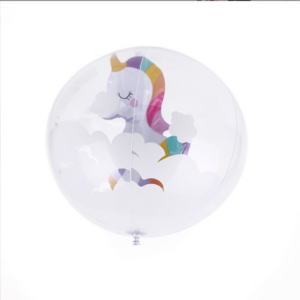 Wholesale Custom Pvc Hot Sale Printing Logo Mini Transparent Safety Large Animal Inflatable Giant Beach Ball