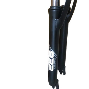 Bicycle double crown suspension fork air hydraulic lock out bike fork 26/27.5/29 mtb suspension oil fork