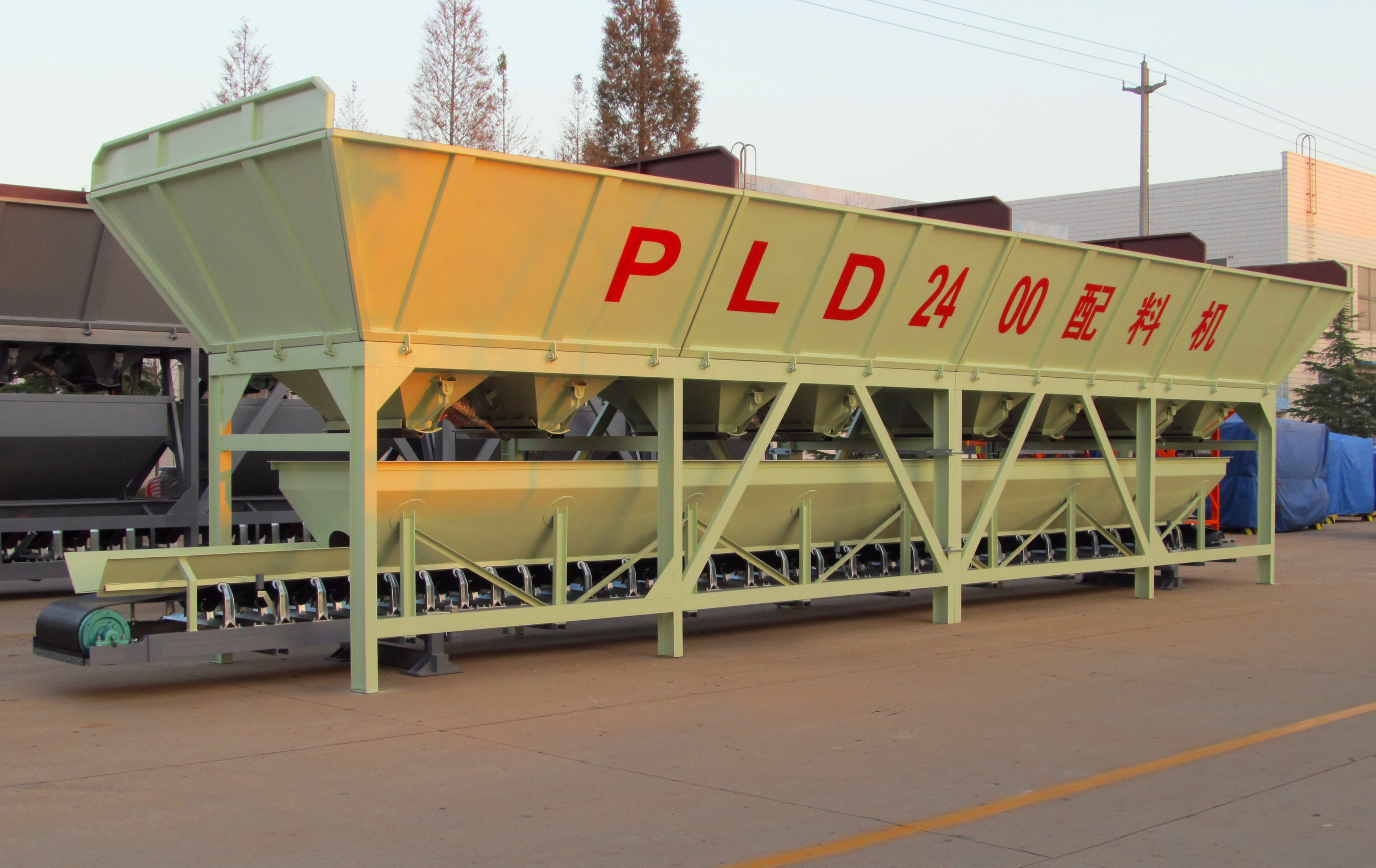 New PLD2400 Concrete Batching Machine with Stable Quality Reliable Motor Aggregate Batcher