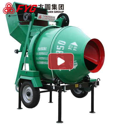 portable self loading concrete mixer machine