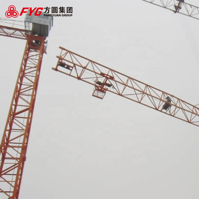 Remote monitoring Travelling tower crane small tower crane electric hoist crane 6 tons PT5510A