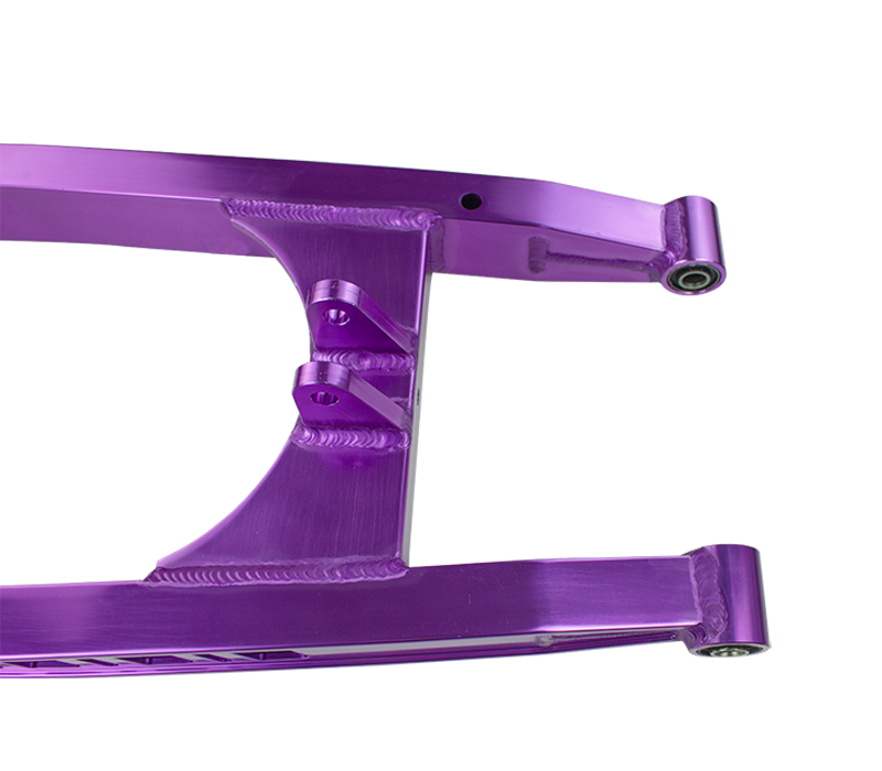 A-class hot selling motorcycle spare parts- swing arm -Y15-hollow-Purple