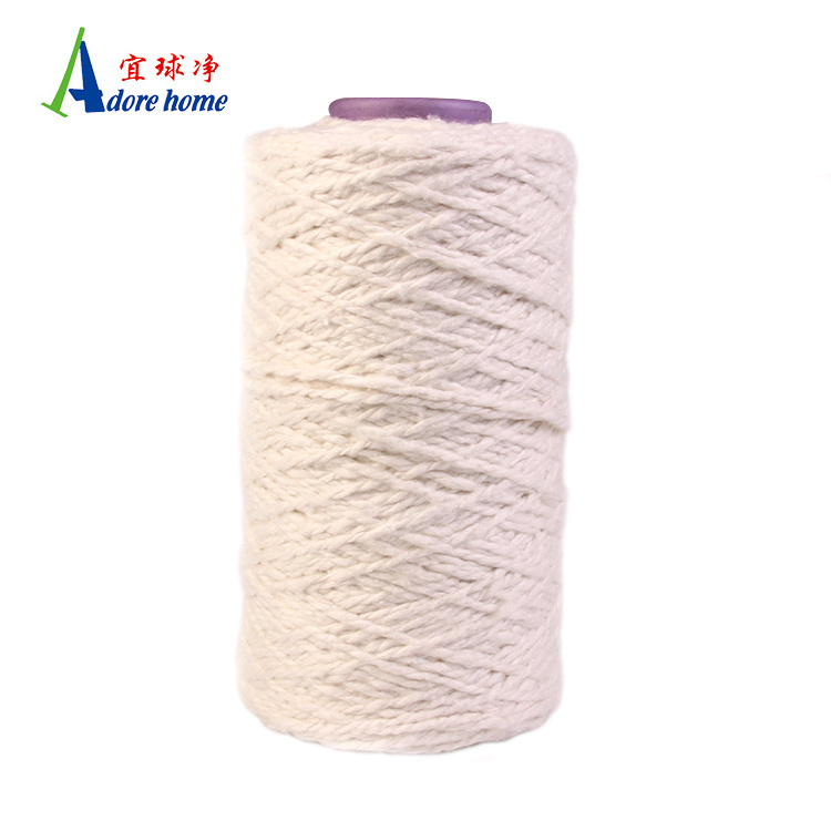 Chinese mop factory supplying cotton blended mop yarn for mops manufacturing