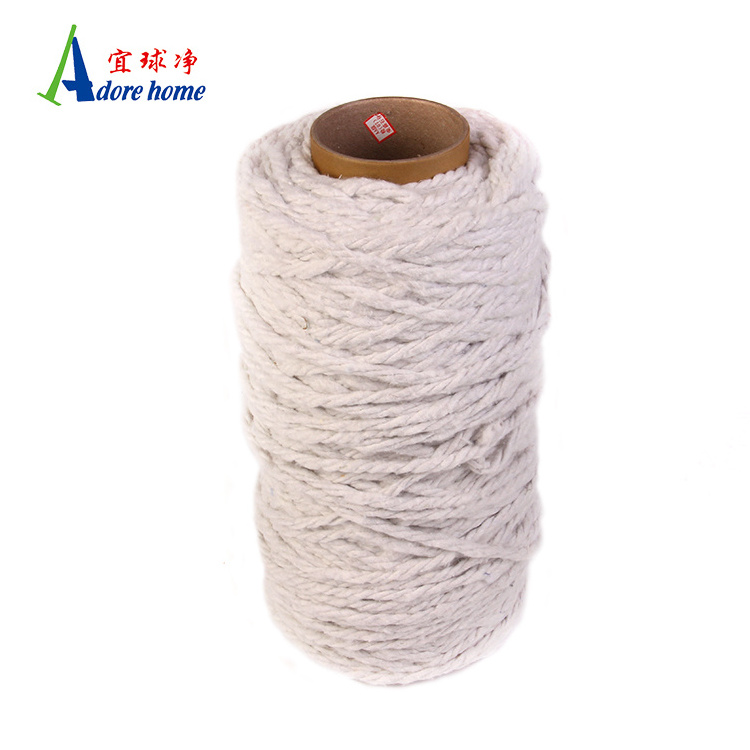 Chinese mop factory supplying cotton blended mop yarn for mops manufacturing