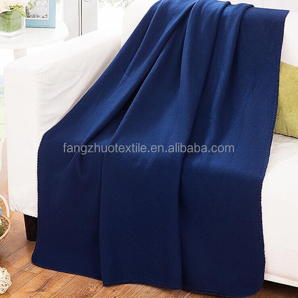 free sample wholesale Plaid fleece blanket manufacturer