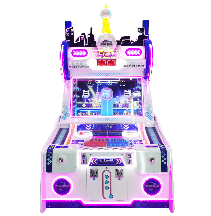 Funzone Coin Operated Indoor Amusement Prize Gift toy Ticket Redemption Lottery Oriental Pearl pinball Game Machine For Children