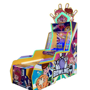 Funzone New Design Arcade Coin Operated Bowling Machine Throwing Bowling Big Dunk For Amusement park