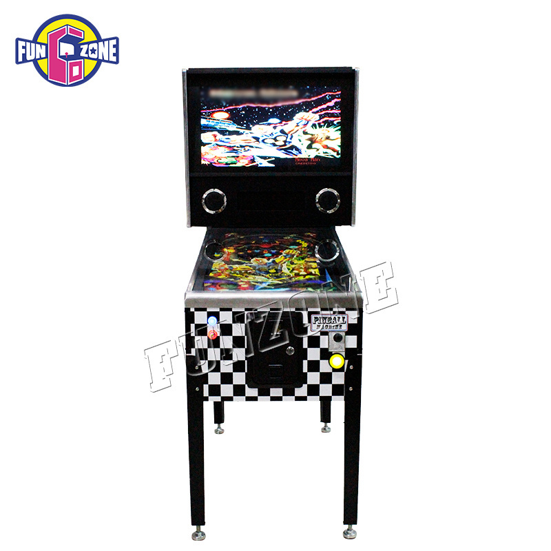 Funzone 49 inch 4K resolution 3 screen 1000 game Coin Operated arcade Virtual Pinball Game Machine For Sale