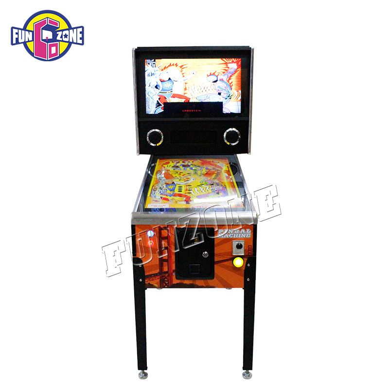 Funzone 49 inch 4K resolution 3 screen 1000 game Coin Operated arcade Virtual Pinball Game Machine For Sale