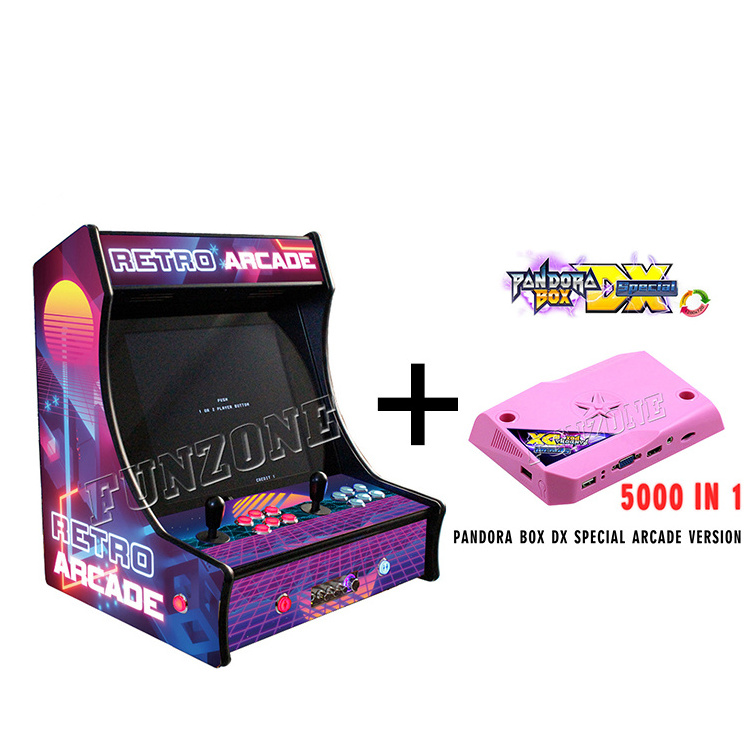 2 Player Mini Tabletop Pandora 3D Box portable Arcade Classic Games 19