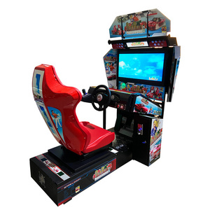 Funzone Hot Sale Simulator Driving Riding Race Arcade Amusement Car Adults Coin Operated Game Racing Machine For Adult