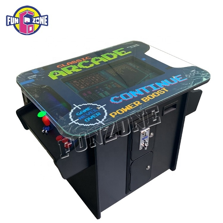 2024 China 60 in 1 cocktail tabletop cheap retro cocktail table arcade games machine