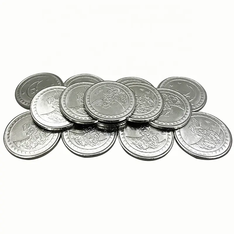 Funzone Cheap price token coins custom make different size material shape tokens