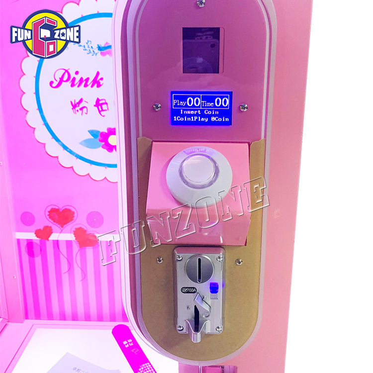 Funzone Toy Crane Cut The Rope Scissors Game Machine Pink Date Gift Game Cut Prize Machine