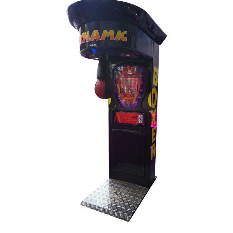 2023 Street Amusement Ultimate Big Boxing-Punch-Machine Boxing Arcade Punching Bag Measure Coin Game Machine for Sale