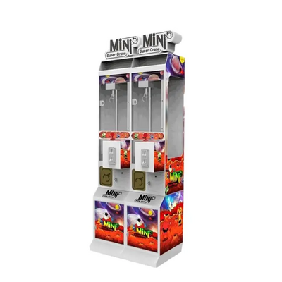 mini claw crane vending machine Kid's Doll Catching Machine plush toy arcade crane doll machine with bill acceptor