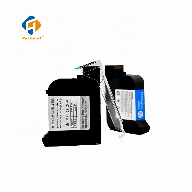 HIAH QUALITY Compatible Quick-dry 42ml Ink Cartridges for HP 2588 2580 JS12 JS10 Solvent Ink Industrial cartridge